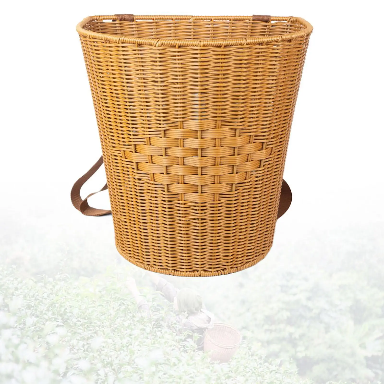 Storage Basket Backpack Shopping Basket Easter Picnic Basket Foraging Basket for Food Snacks