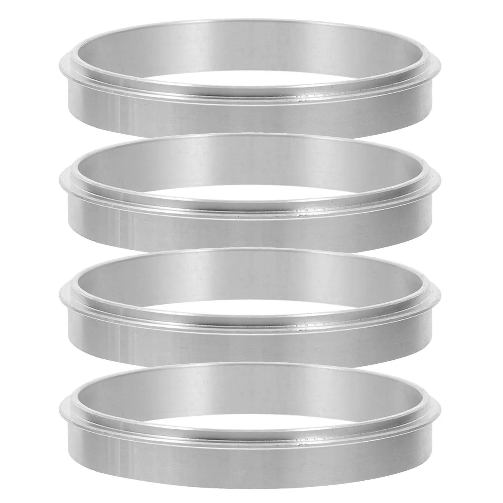 4Pcs Cup Sealer Ring Aluminum Adapter Universal Heat Seal Replacement for Milk Tea Bubble Tea Machine Parts Commercial Drink