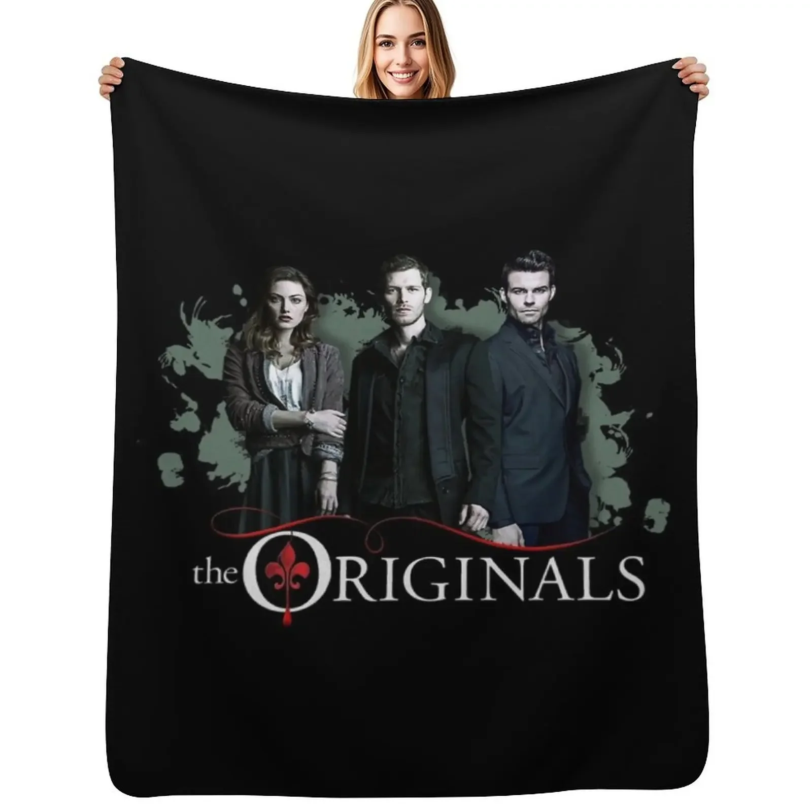 

The Originals - Klaus, Hayley and Elijah Throw Blanket Plaid blankets and throws Baby Picnic Blanket