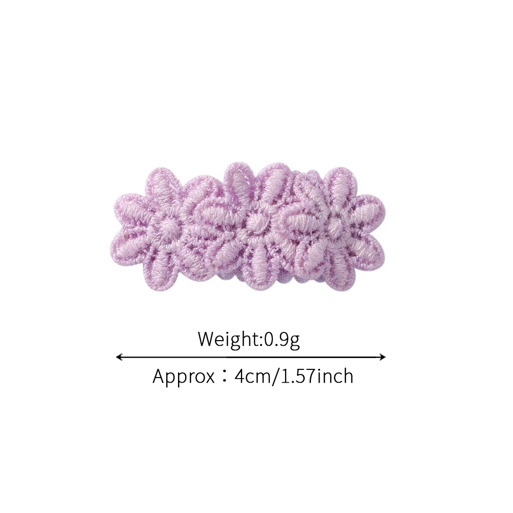 Wholesale Sweet Flower Hairclips for Girls Fresh Barrette Kids Hair Bangs Hairpin Ins Style Daisy Hairgripes Hair Accessories