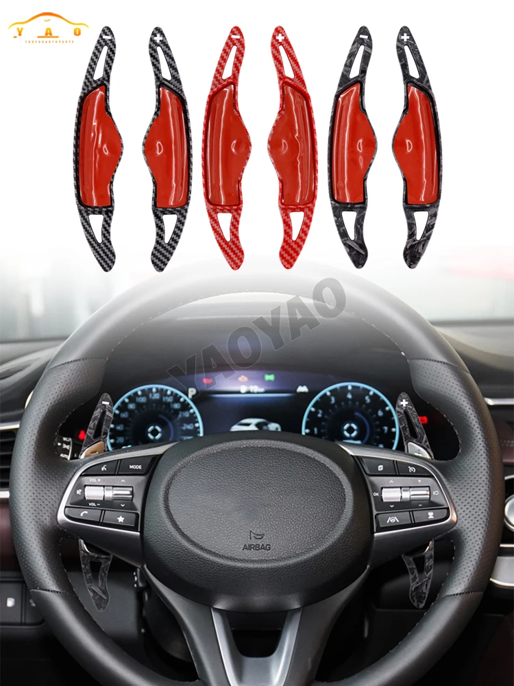 

Car Steering Wheel Shift Paddle Shifter Extension For Hyundai Elantra Sonata Tucson Genesis G70 Steering Wheel Paddle