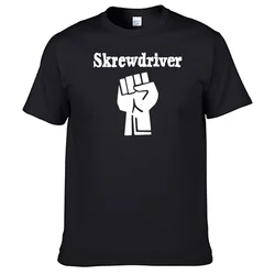 Band Skrew drivers T Shirt 100% Cotton Men Shirt N020