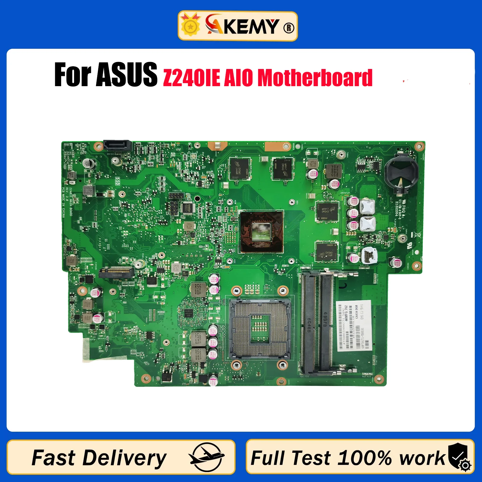 

Материнская плата Z240IE для ASUS Zen AIO Z240I Z240IC Z240IE Z240ICG Z240ICGK, материнская плата в наличии, 100% тестирование, ОК, быстрая доставка, stk
