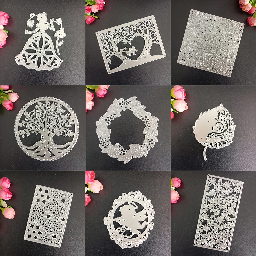 

Металлические пресс-формы AZSG для скрапбукинга и изготовления карточек