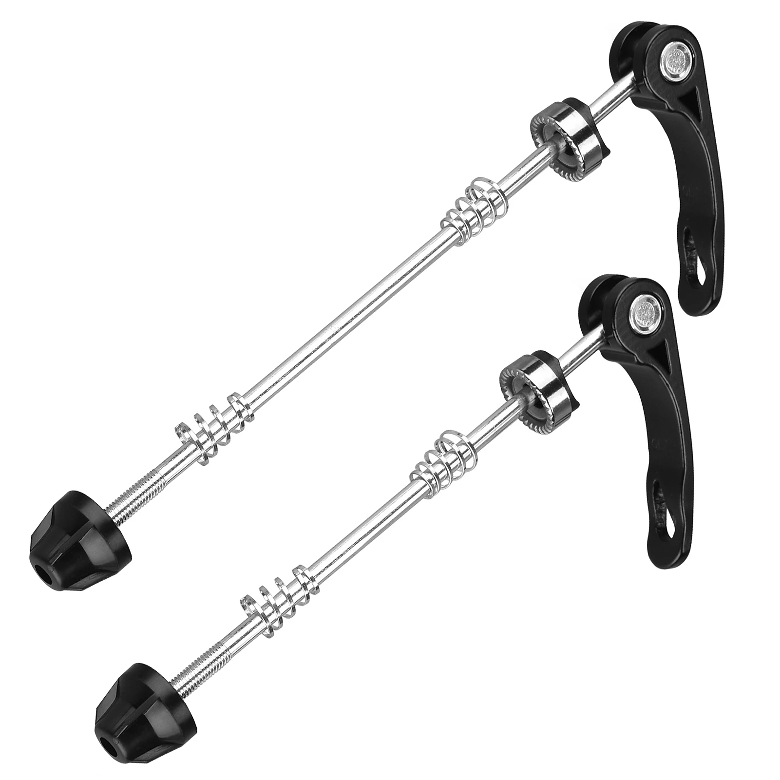 Bicycle Wheel Hub Skewers Road Mountain Bike MTB Wheel Hub Front Rear Skewers Quick Release Skewers Clip Lever Axle 155/190mm
