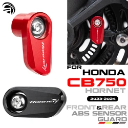For HONDA CB750 CB 750 HORNET 2023 2024 2025 Motorcycle Accessories Aluminum Front Rear Wheel ABS Sensor Protection Guard