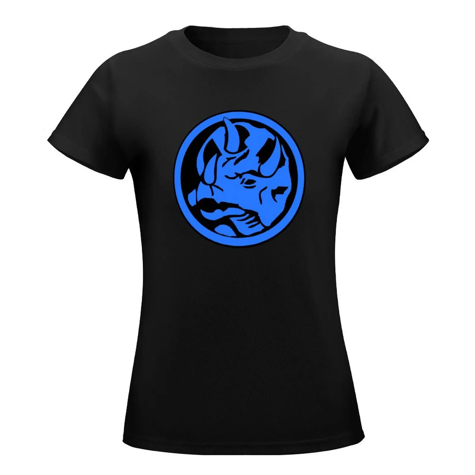 Triceratops Dinozord Coin T-Shirt cute tops Female clothing t-shirt dress for Women sexy