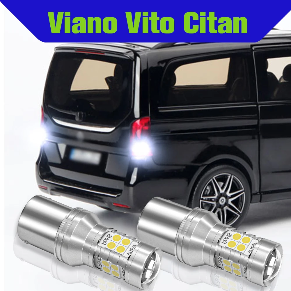 

Reverse Light Accessories 2x LED Backup Lamp For Mercedes Benz Viano W639 Vito W639 W638 Citan W415 1996-2020