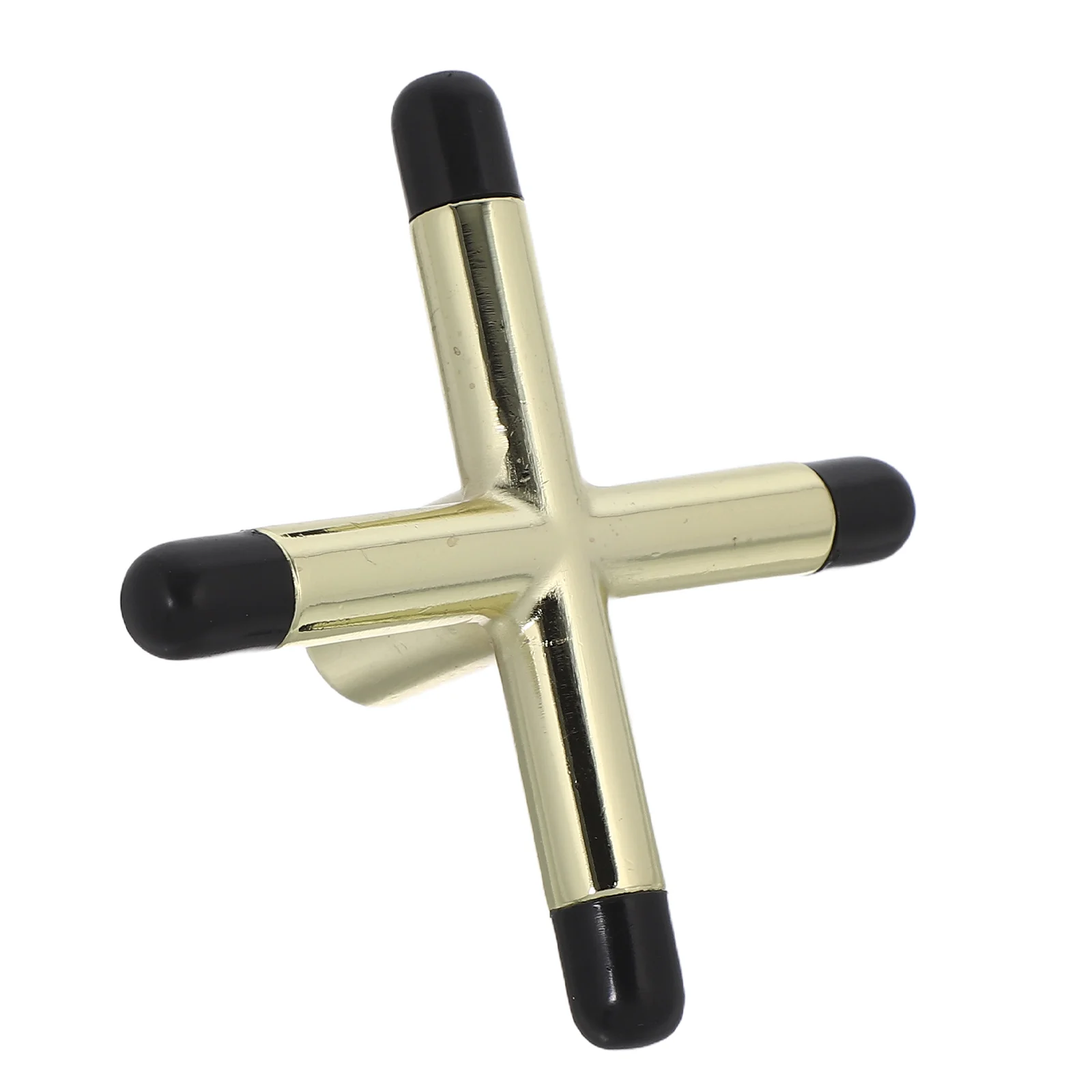 

Billiard Cue Stand Zinc Alloy Pool Holder Cross Design Stable Rest Rubber Base Enthusiasts Professionals Precision Control