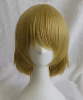 Love Live! LoveLive Koizumi Hanayo Short Mixed Color Heat Resistant Cosplay Costume Wig + Track + Wig Cap