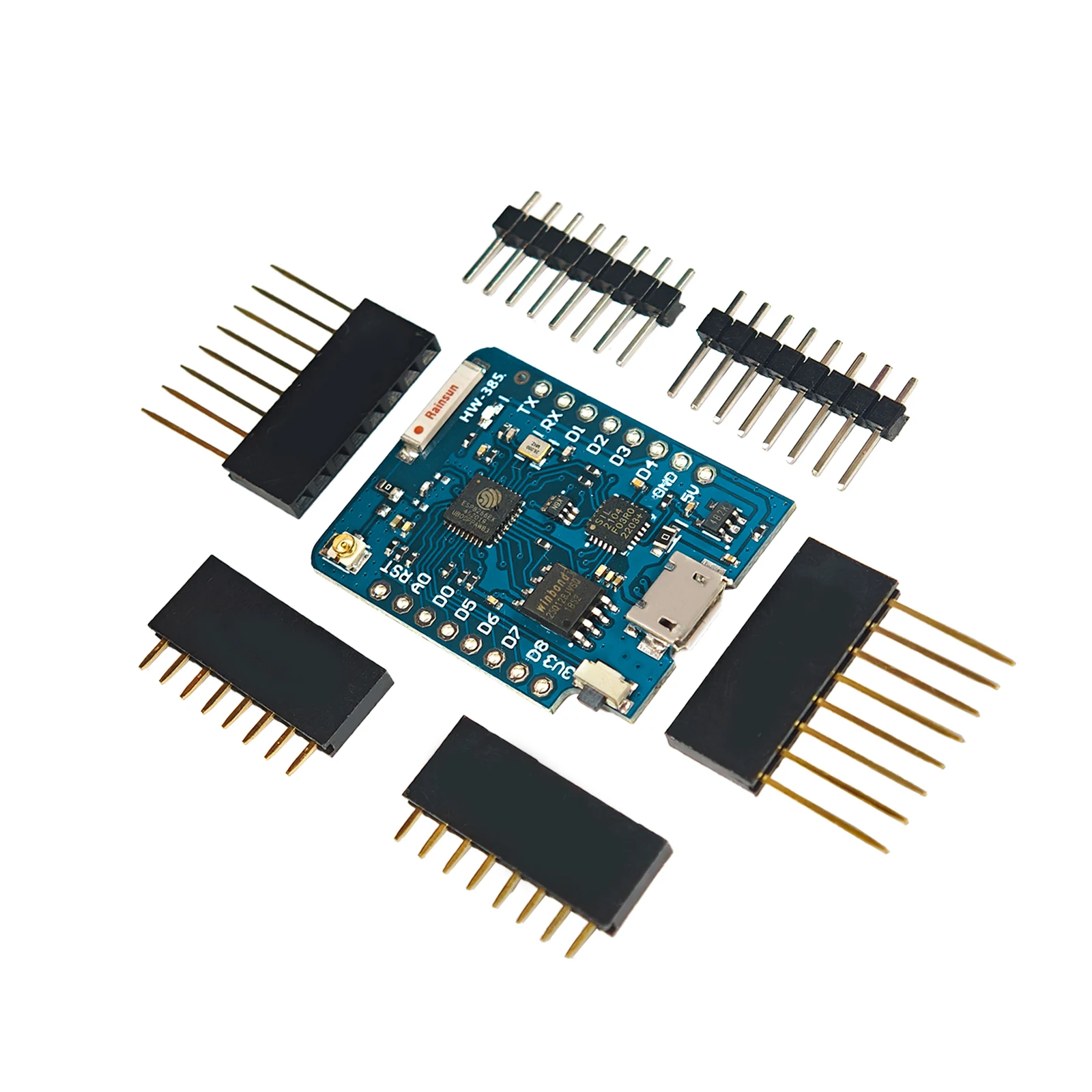 لوحة تطوير WeMos D1 Mini ESP82 - مراجعة Smart Garden Esp32 وسعره