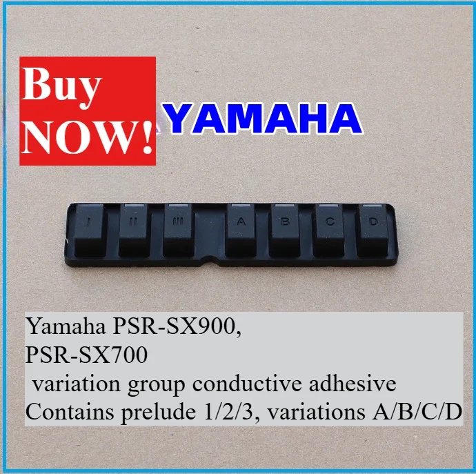 

key function forYamaha PSR-SX900/SX700 Variations and Conductive Rubber Prelude