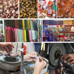 Natursteinkonten für Schmuck, Lava, Amazonitis, Amethyst, Jade, runde Reize, lose Konten, DIY -Armbänder, 4 mm, 6 mm, 8 mm, 10 mm 6 Haupt Sales Lavendel Jadeitarmarm - №4