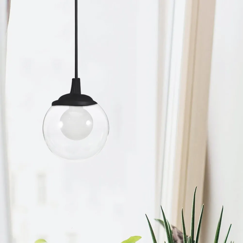 

2Pcs Round Milky White Glass Ceiling Fan Light Cover Lamp Shade Replacement for Dining Room Bedroom Hallway Soft Bright