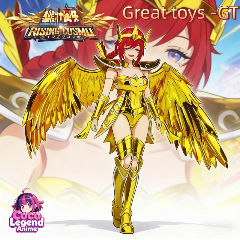 

In Stock Great Toys/GT Saint Seiya Myth Cloth EX Sagittarius Yvette Holy Contract Female Zodiac Knights of Action Figure ToyGift