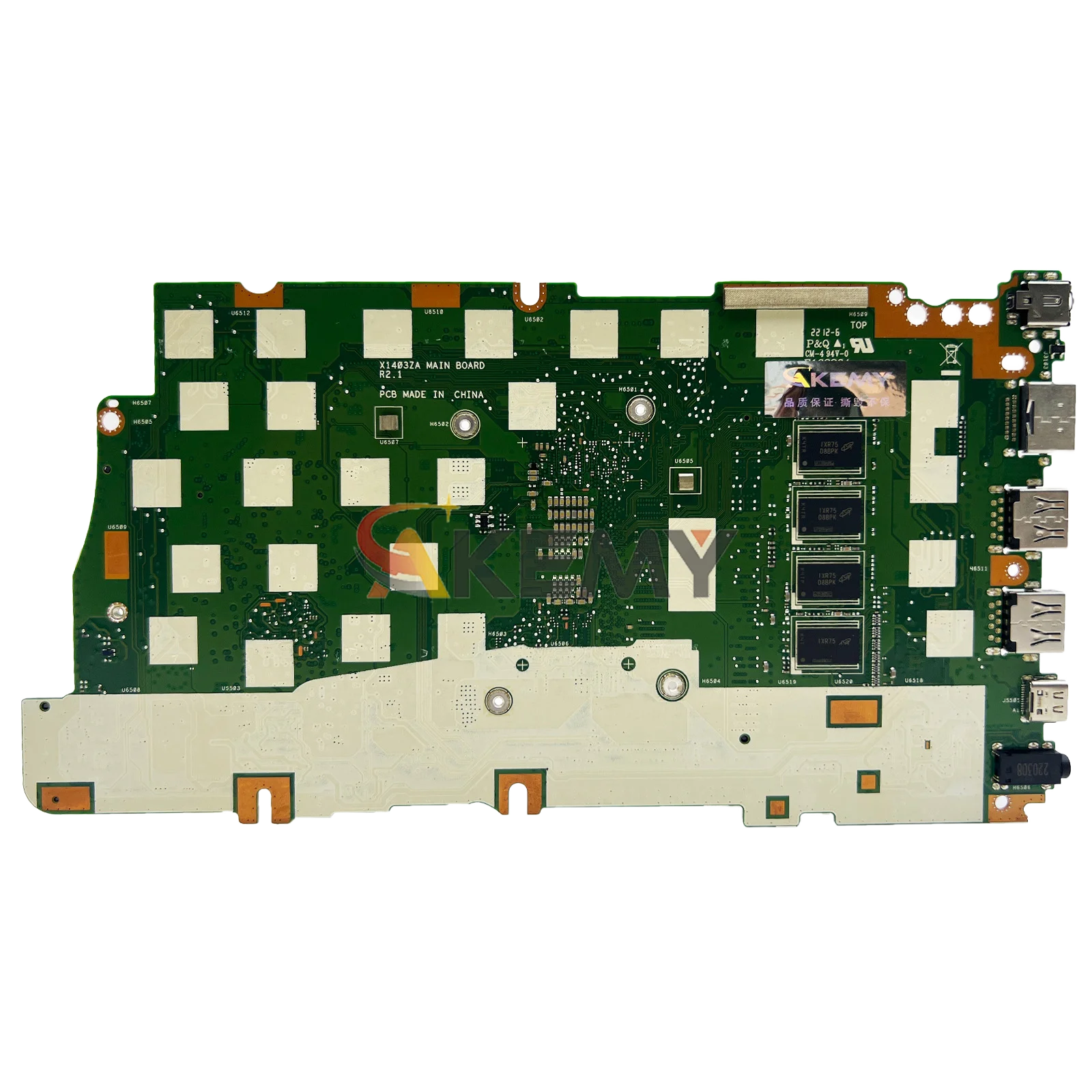 X1403ZA Laptop Motherboard For ASUS VivoBook X1403Z X1403ZA Notebook Mainboard With 12th Gen I3 i5 i7 100% tests OK fast ship