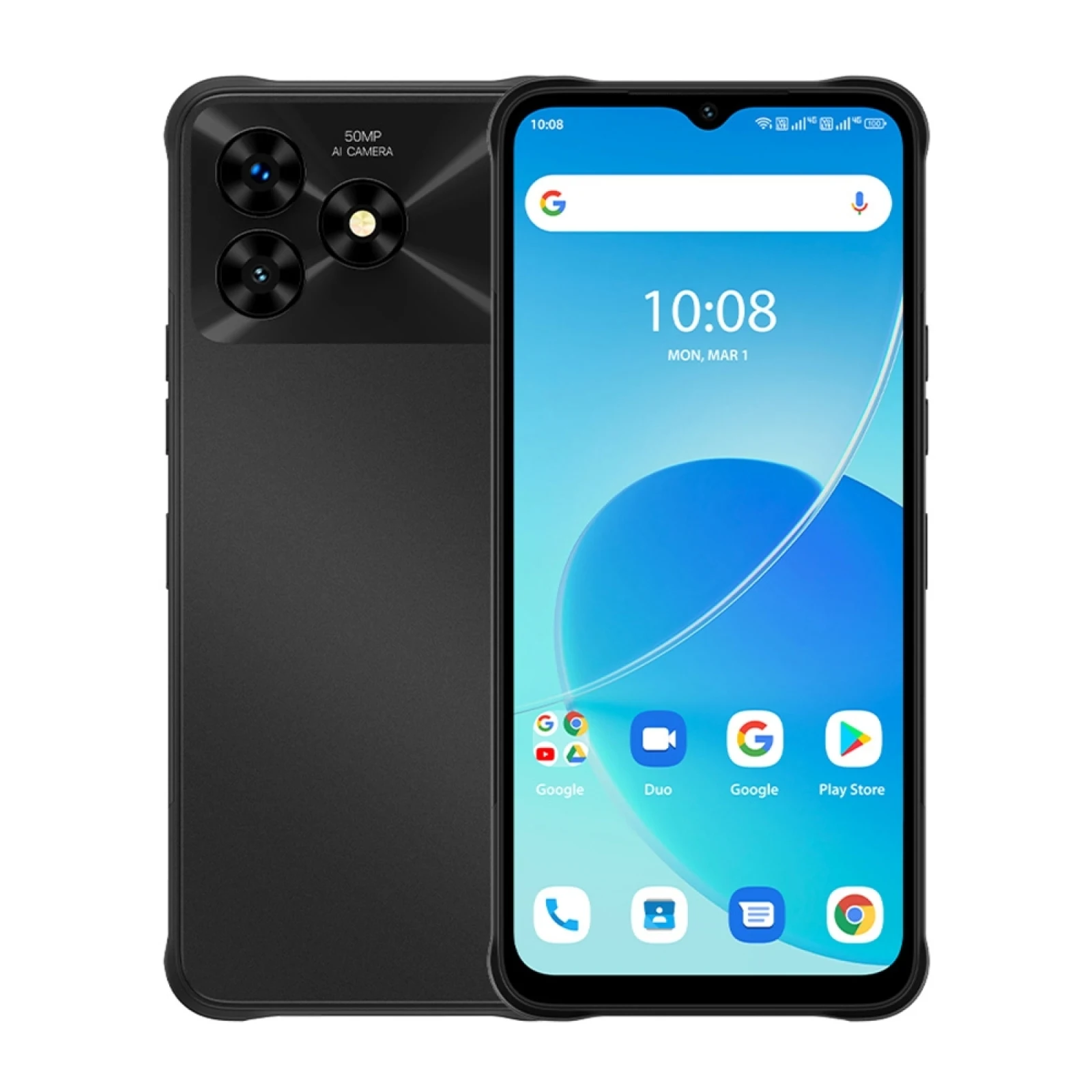 UMIDIGI G5 Mecha Rugged Phone 6.6'' Android 13 Unisoc T606 Octa Core 8GB RAM 128GB ROM 4G LTE Network Face ID  Side Fingerprint