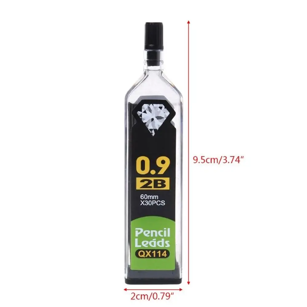 Fils de crayon HB 2H, outils d'écriture, travail d'irritation, fournitures de papeterie, crayon mécanique, noyau de crayon de résubdivision, fils de crayon automatiques