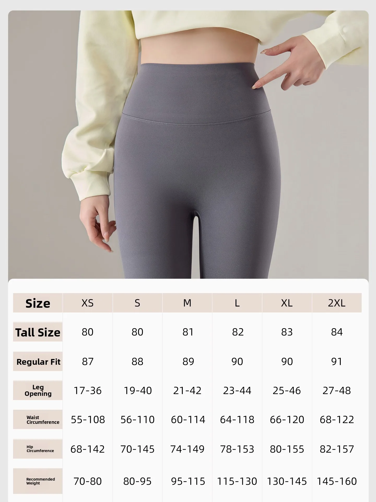 Pantaloni da yoga foderati in fce a vita alta da donna Pantaloni slim fit con controllo della pancia Autunno Inverno Pantaloni in pelle di arca Pantaloni lunghi casual a vita alta