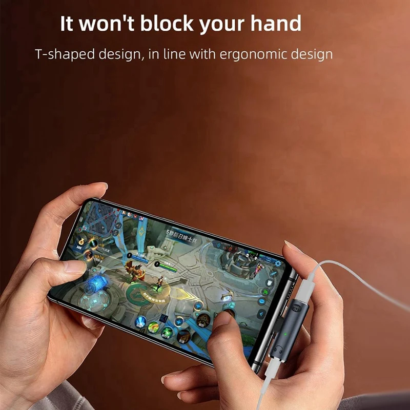 USB C naar audio-aansluitingadapter met 100 W snel opladen, 2-in-1 USB C naar 3,5 mm vrouwelijke hoofdtelefoon voor Type C-interfaceserie