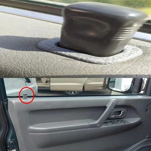 Carro Porta Lock Pin Cap Set, segurando para Mitsubishi Pajero, Montero, Shogun, MK2, 1991, 1992, 1993, 1994, 1995, 1996, 1997, 1998, 1999 6 principais vendas pajero 1995 - №3