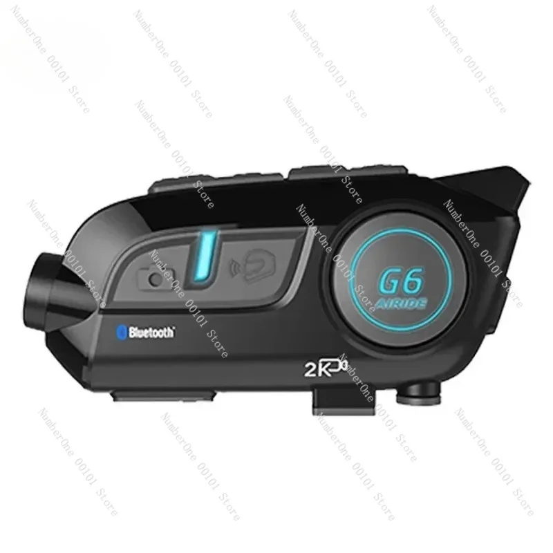 AIRIDE motorcycle helmet Bluetooth headset wireless intercom waterproof Airide G6 tacho-camera motorcycle travel