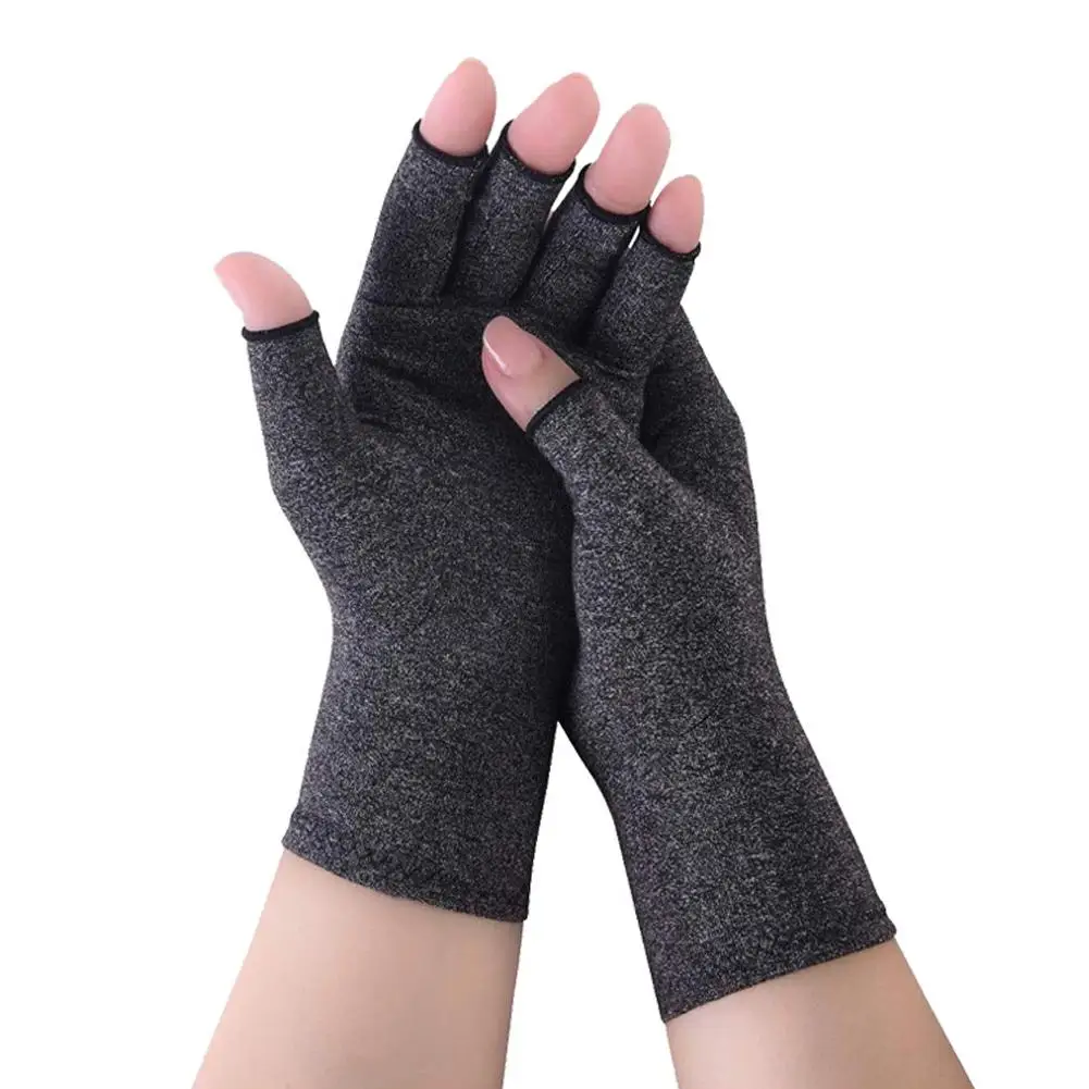 1 Pair Compression Arthritis Gloves Women Men Relieve Pain Wrist Hand Tunnel Pain Support Hand Relieve Swelling Carpal W0w3