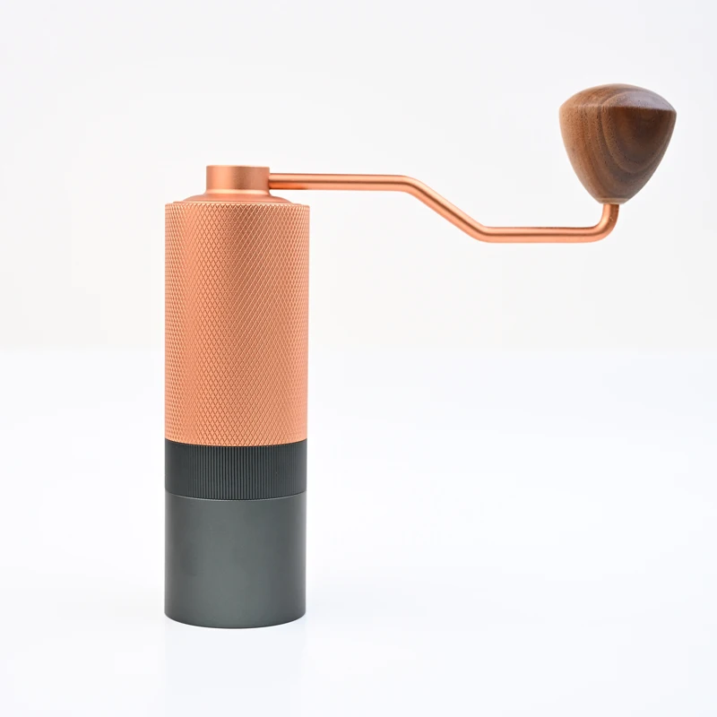 Manual Coffee Grinder,Espresso Hand Grinder,Hexagonal Grinding Core Burr, All Metal Build & Precision Adjustment