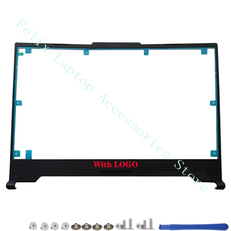 Imagem -04 - Ambos Saída de ar para Asus Tuf Gaming Lcd Tampa Traseira Moldura Palmrest Parte Inferior Peças do Portátil Substituir F15 Fx507 Fa507z Fa507r Novo