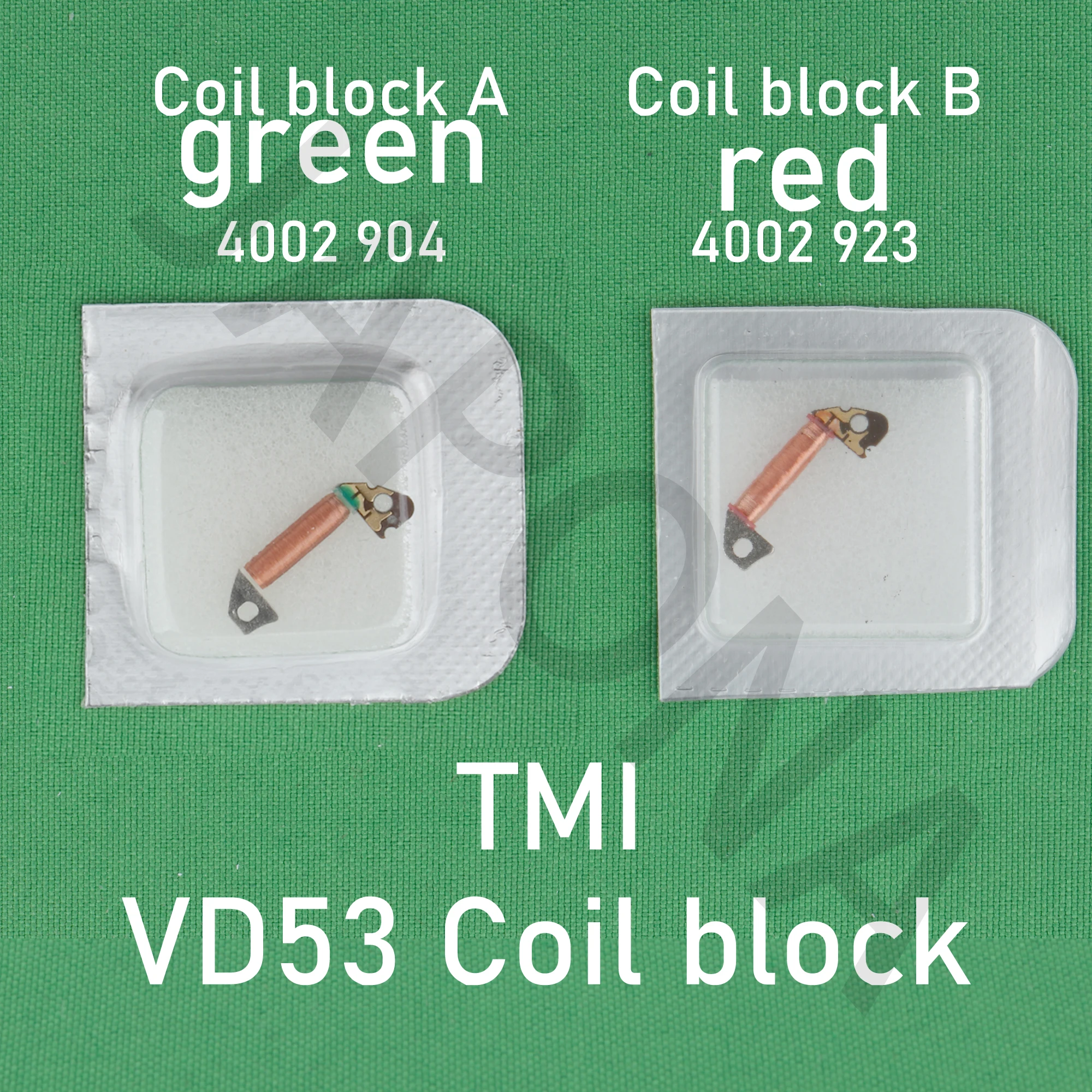 TMI VD53c MOVEMENT Coil block vd53c Movement accessories vd53C WATCH Movement accessories VD53C Coil vd53c coil red coil