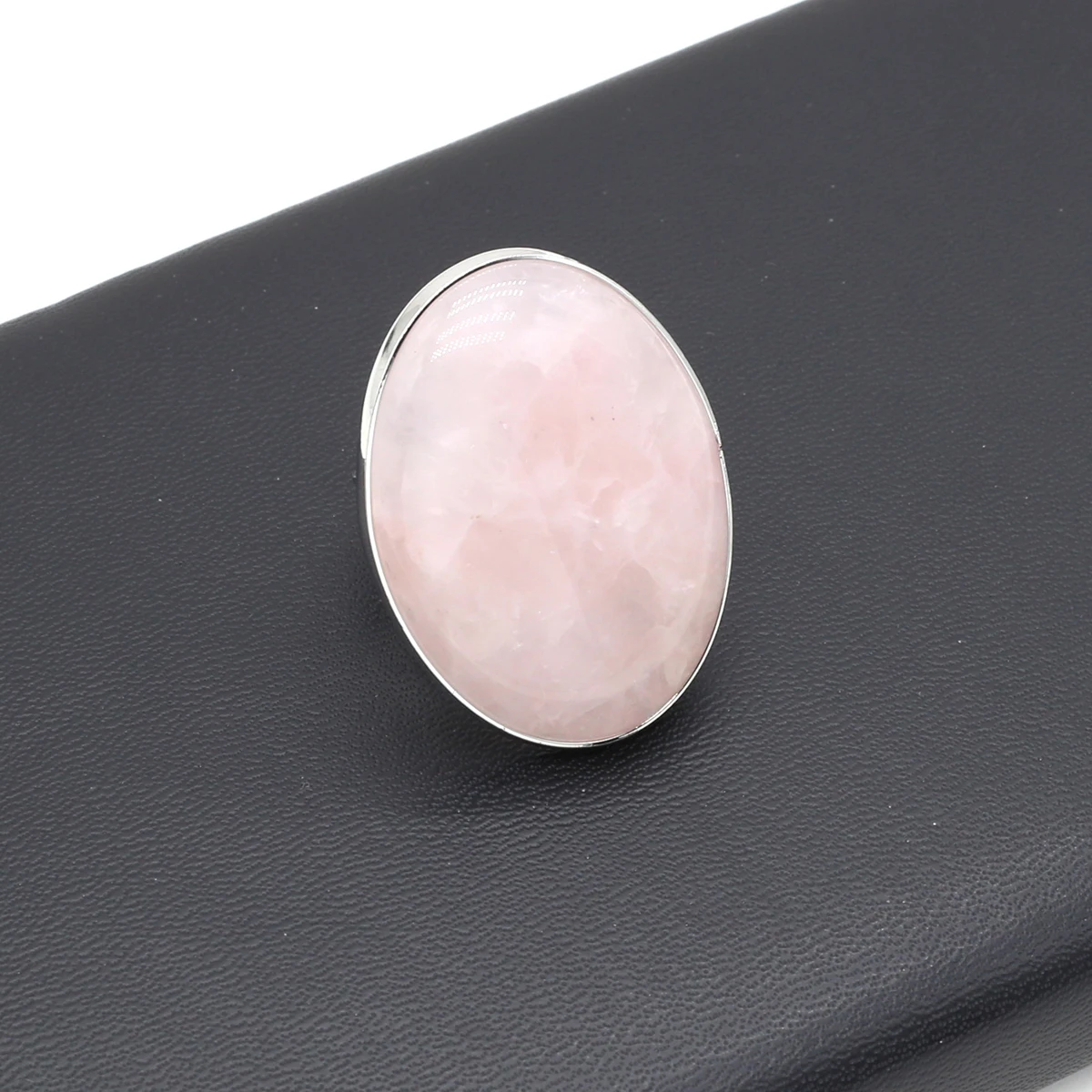 Natural Gemstone Agate Ring Delicate High Quality Couple Delicate for Jewelry Making DIY Necklace Beacelet Accessory