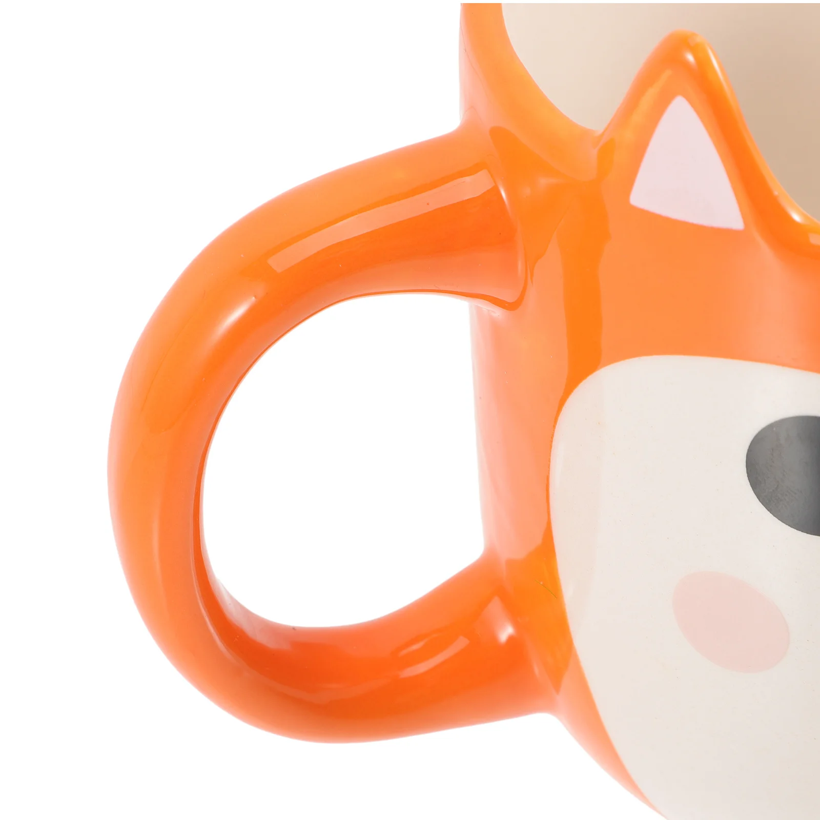 

Ceramics Coffee Mugs Office Water Cup Animal Porcelain Handmade Character Cartoon High-value Breakfast Cute