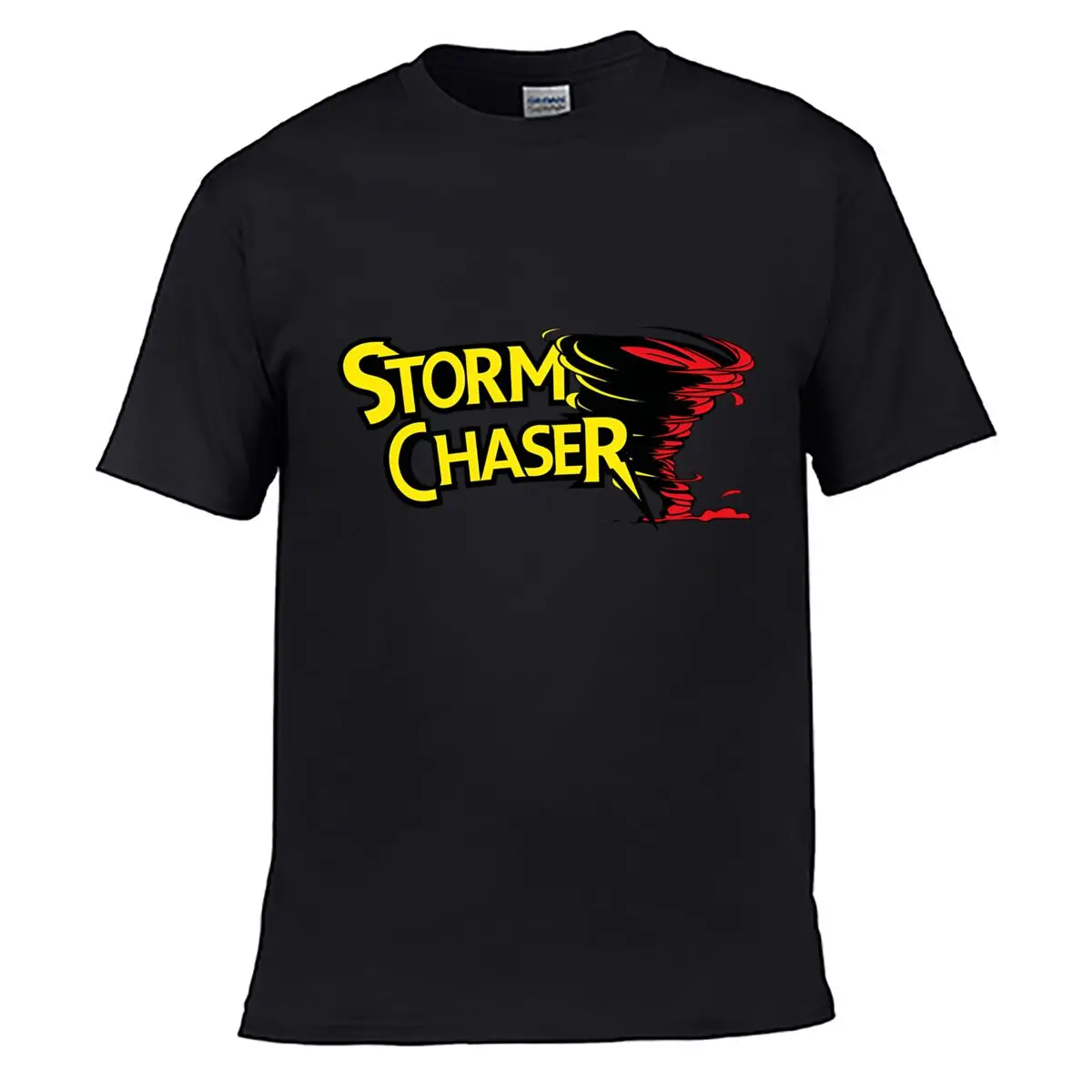 Storm Chaser Tornado Lightning Graphic short-sleeved T-shirt