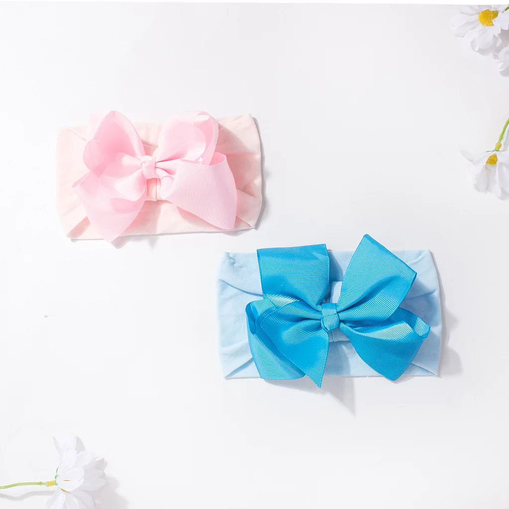 

Ribbon Bow Headband Newborn Baby Headband Bowknot Headwrap for Kids Hair Accessories Headbands for Toddlers Children Headwear