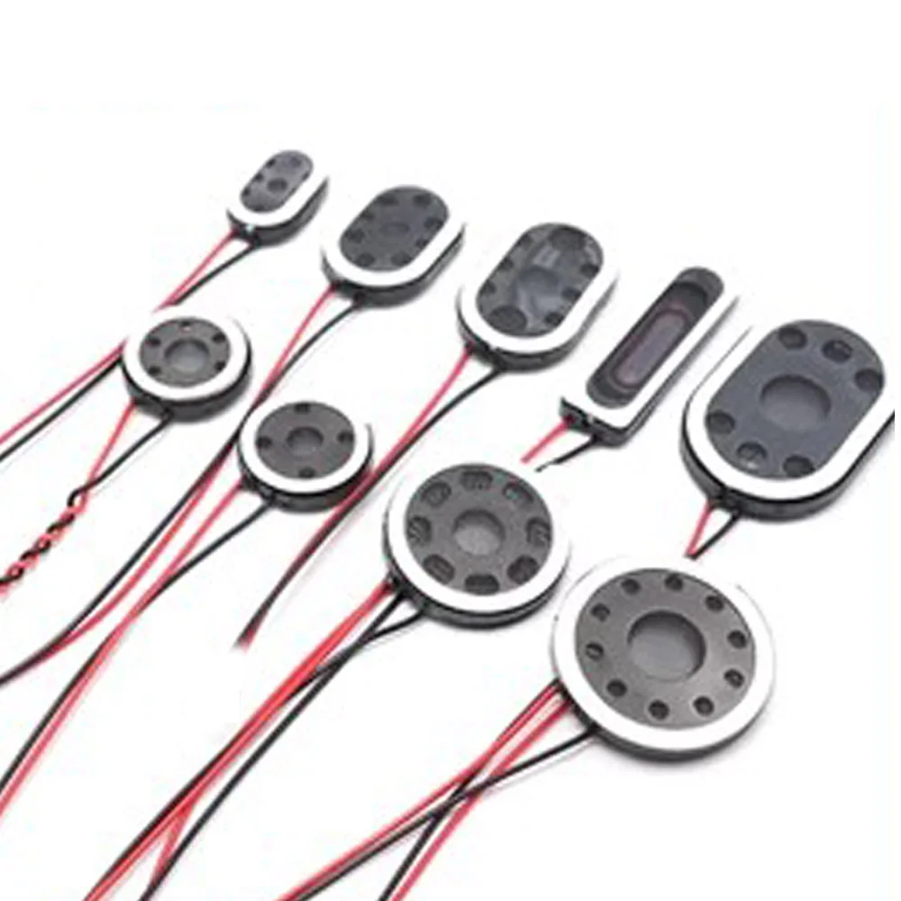 

1PCS Runway Ultra-thin 8 ohms 1 watt 1W 8R speaker Diameter thickness Connector 1318/1510/2014/2030/2415/2209/2809/1810