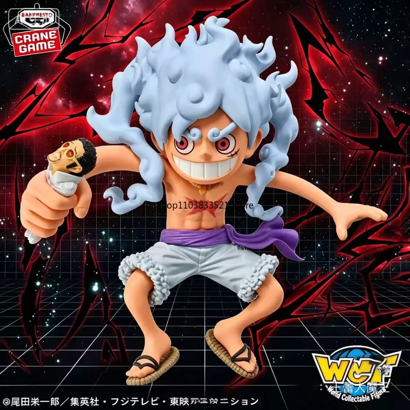 

Bandai Original ONE PIECE MEGA WCF Anime Figure Monkey D. Luffy&Borsalino Character Action Figure Desktop Ornaments