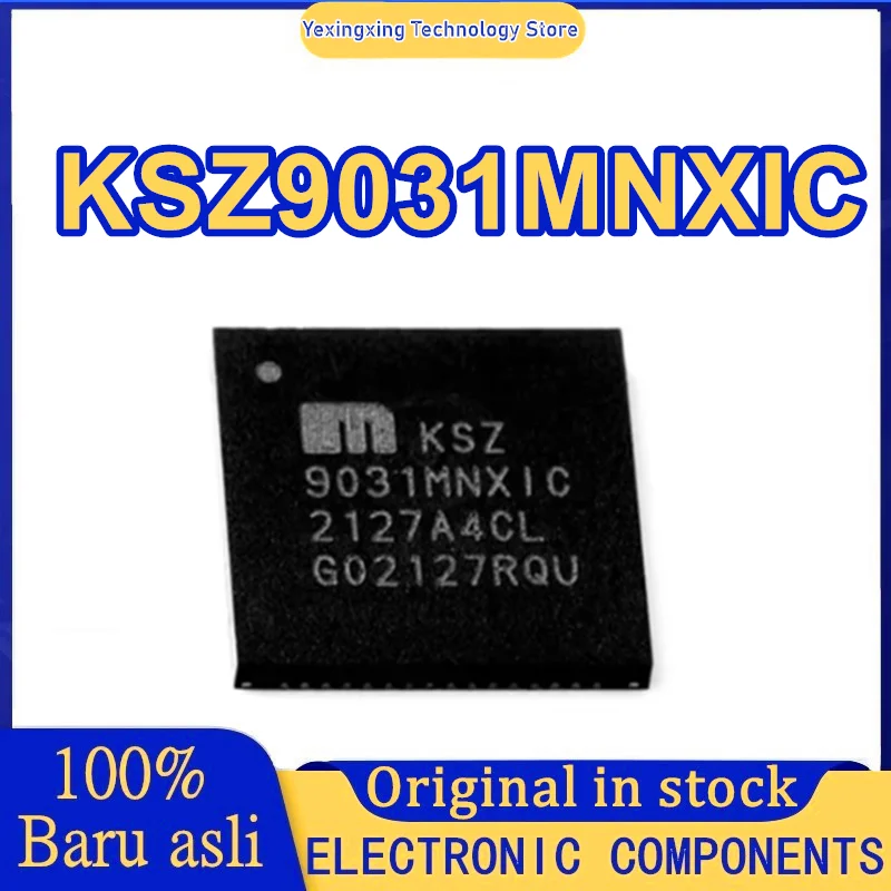 5PCS KSZ9031 KSZ9031MNXIC QFN48 MICORHCIP 100% New and Original