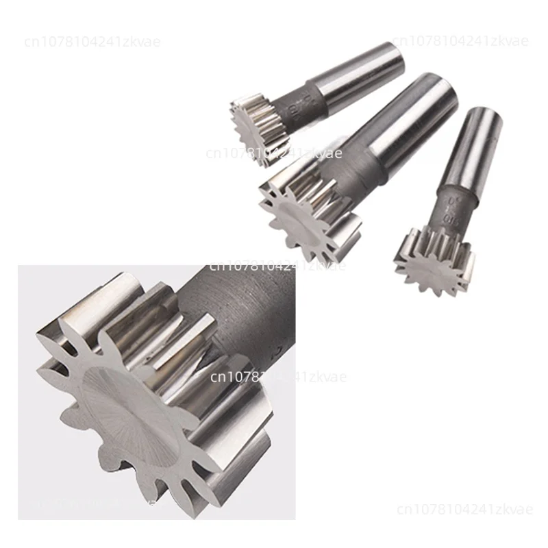 Cutter HSS Gear Hob Cutting Tool PA20 D25mm M1 M2 M3 M4 Involute Spline Taper Shank Gear Shaper