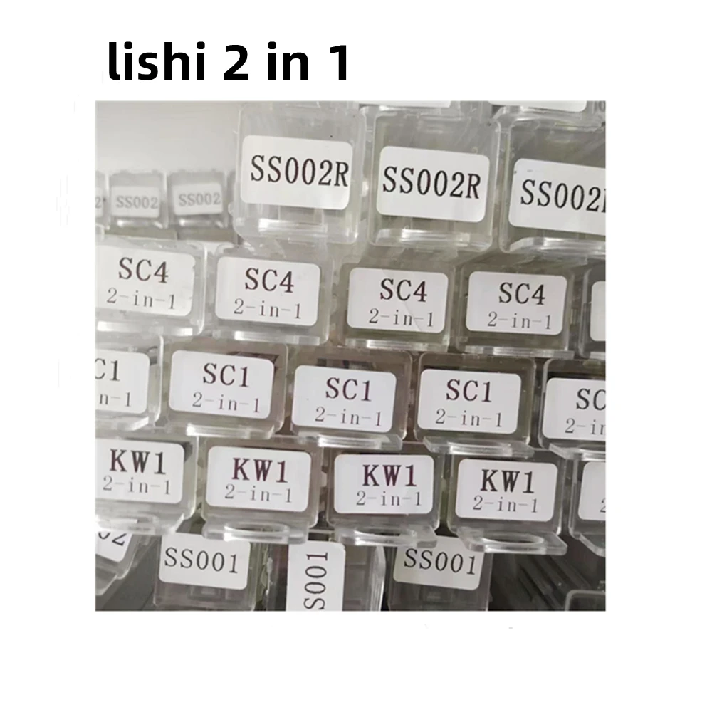 

Original Lishi 2 in 2 IN 1 LISHI 2IN1 SC1 SC4 KW1 KW5 R52 R52L LW5 LW4 AM5 2 in 1 Locksmith Tools