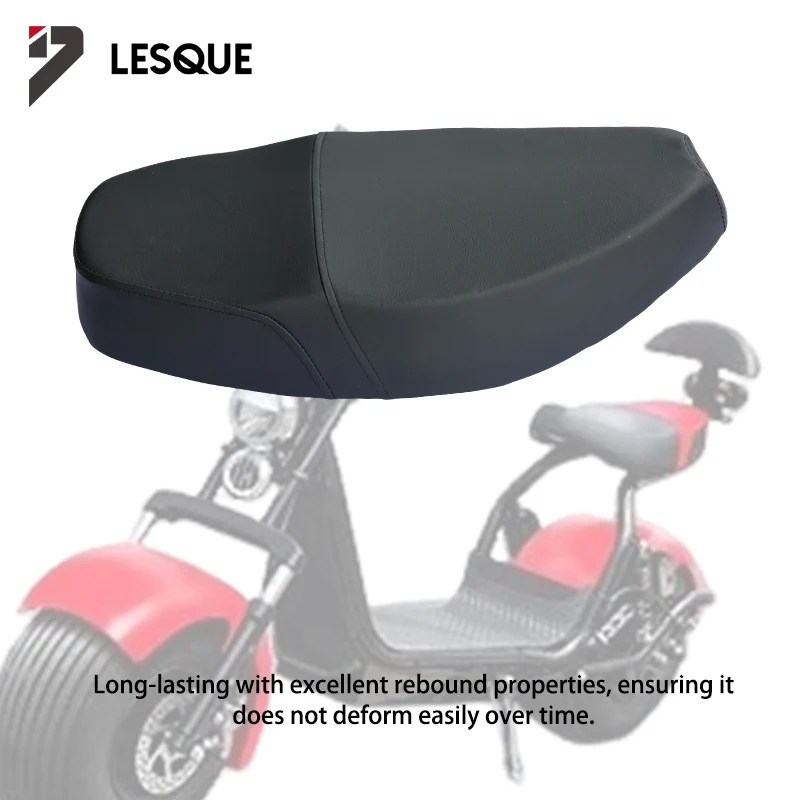 LESQUE Pit Dirt Bike Modified Double Rear Seat Cushion Backrest For China Halei Electric Bicycle Kart Motorcycle Off-Road