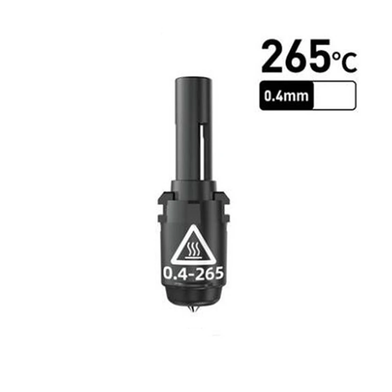 0.4mm 265℃ Nozzle High Temp 3D Printer Nozzle Spare Replacement Accessories for Adventurer 3 and Adventurer 4-DTB3