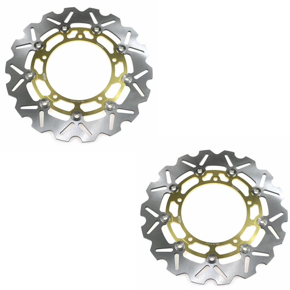 Motorcycle Brake Rotors Dominator Floating Front Brake Disc for YAMAHA MT09 MT 09 ABS 850 MT07 MT03 ABS 320 YZF-R3 R6 R6 R7