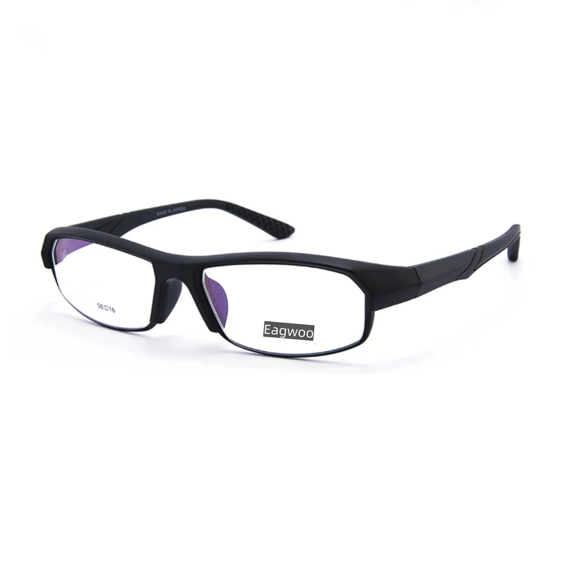 Sports Super Light Optical Frame Prescription Men Designed Eyeglasses Sporting Full Rim Spectacle with Anti Slip Temple