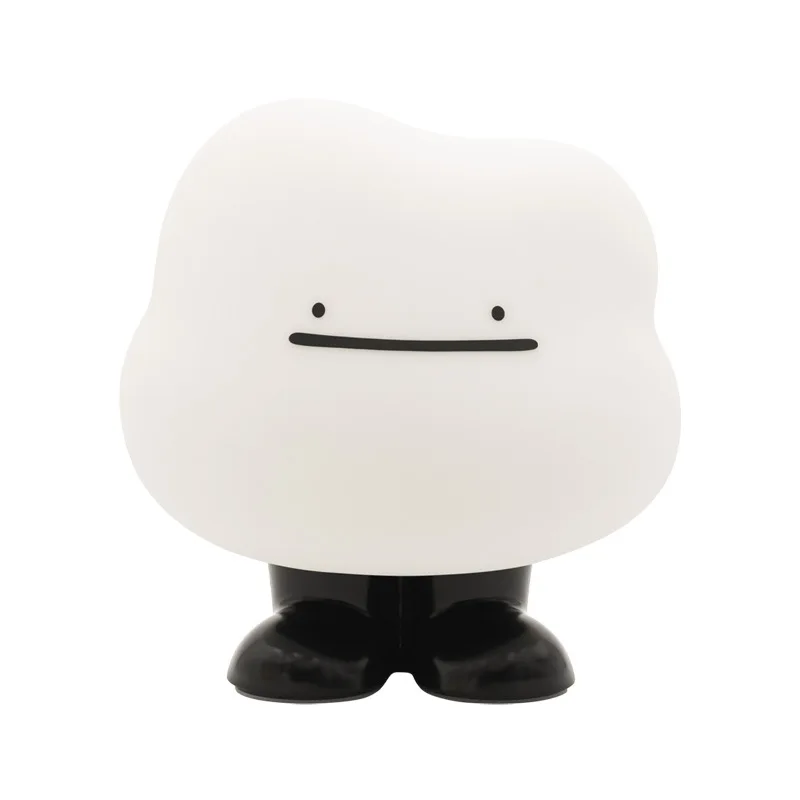Pequeña lámpara de noche G creativa de silicona, lámpara de carga, dormitorio de dibujos animados para bebés, luz de ambiente romántica para niños,