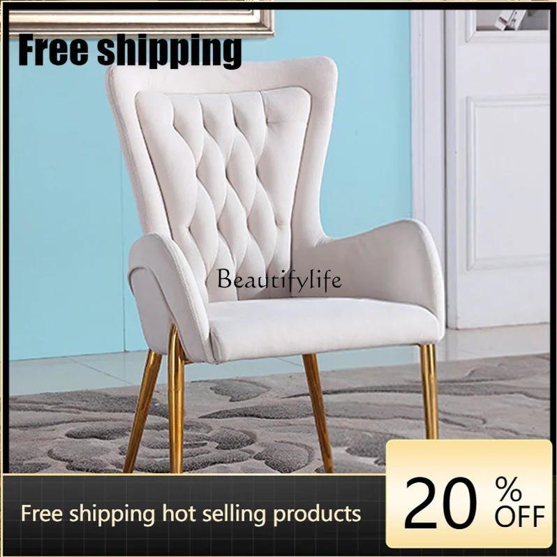 x4 Postmodern light luxury leisure table and chair combination cafe hotel negotiation table back chair