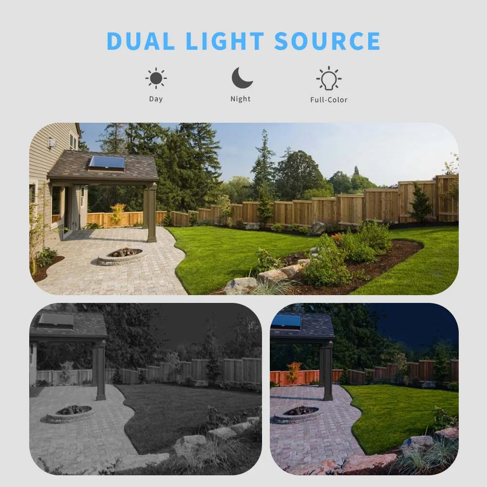 XMEYE 4K 8MP POE IP Camera Two-way Audio & Dual Light Source CCTV Security Video Surveillance Waterproof Outdoor IR XMB80M