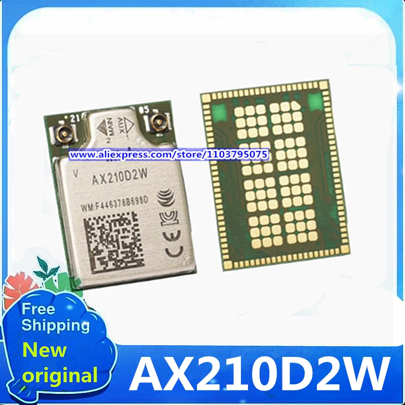 original genuine AX210D2W AX201D2W AX200D2W 9560D2W 8265D2W WIFI6E Wireless Module 5.3 Bluetooth