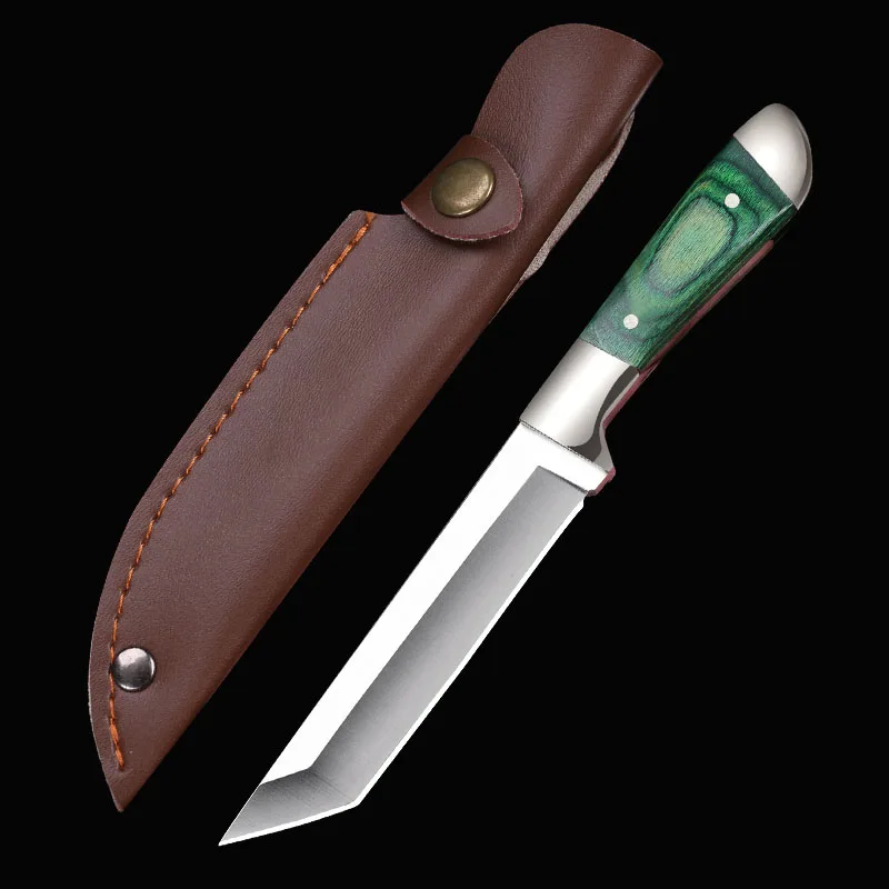 Eat meat knife hand steak knife home dormitory fruit knife eat meat steak mutton knife manual knife Mongolian table knife