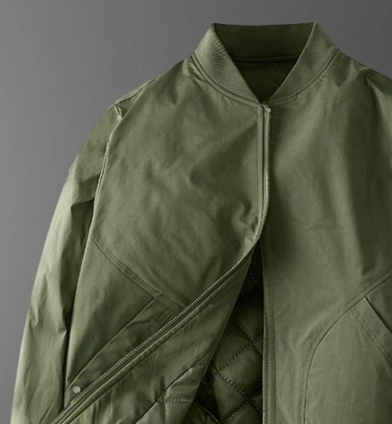 

Autumn and Winter Fashion Solid Color Windproof Thickened Warm Cotton-Padded Jacket Men's Casual Loose Sports