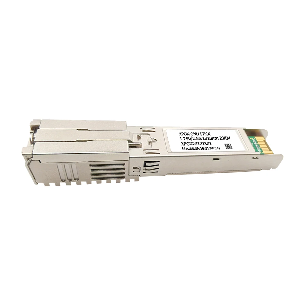 PON STICK EPON GPON XPON SFP ONU Stick With MAC SC Connector DDM pon module HGU 1490/1330nm module, OLT,ONU